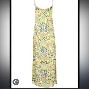 Alice + Olivia Harmony Sleeveless Floral Print Maxi Dress in wildflower size 10